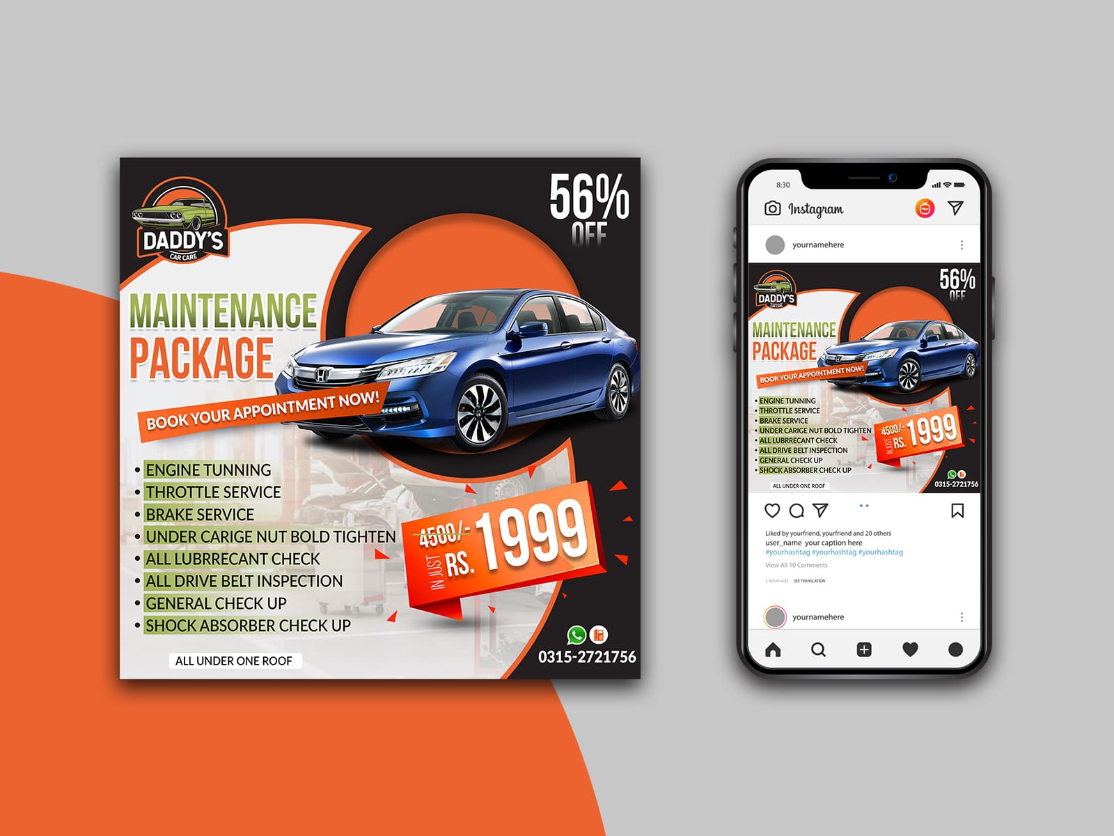 Digital Marketing Motion Graphics Design for Facebook Instagram Bangkok