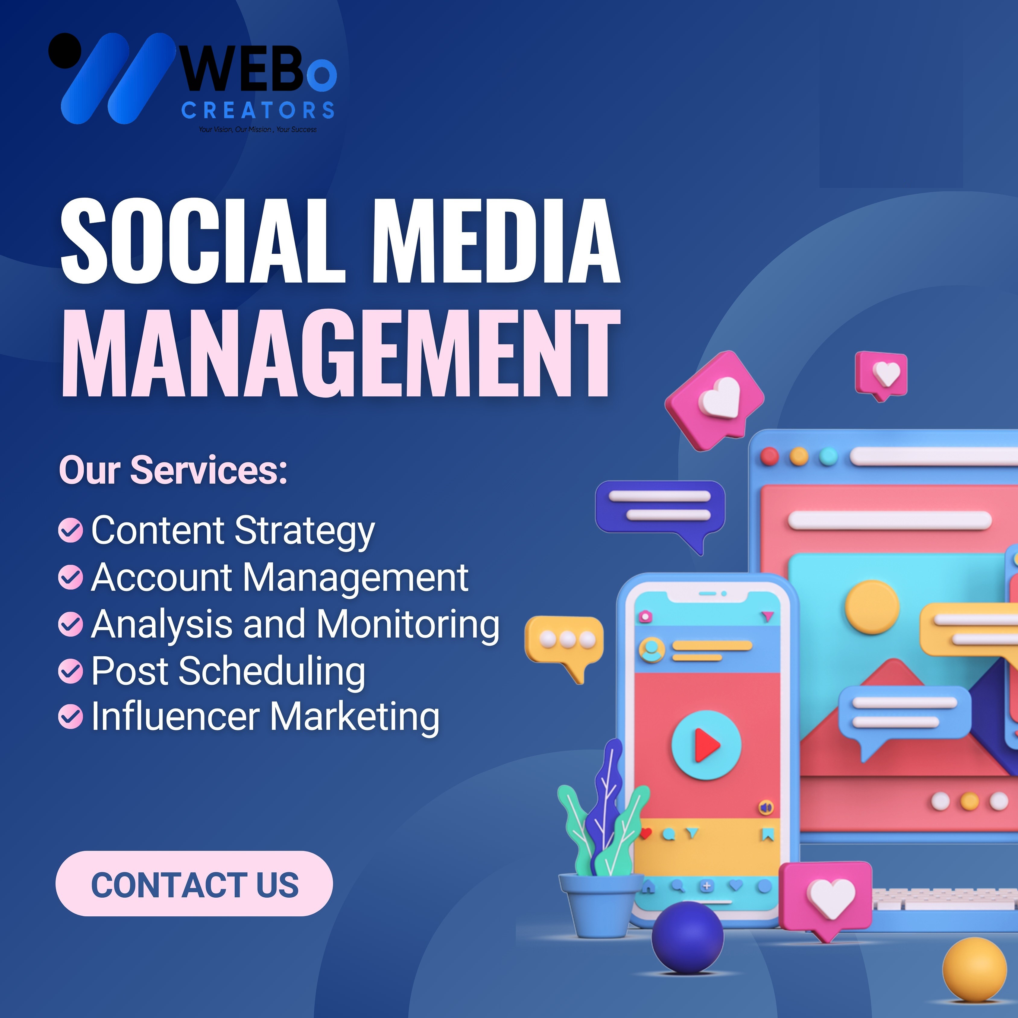 Social Media Management Services, Marketing & Optimization Company in Bangkok