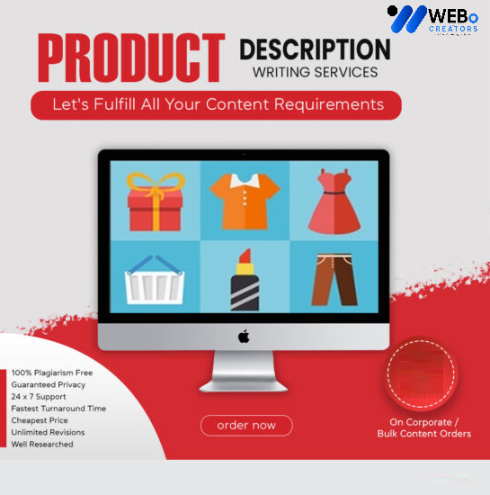 Product Description Writing Services | Best Digital Marketing Agency | Web Design in Bangkok for online stores