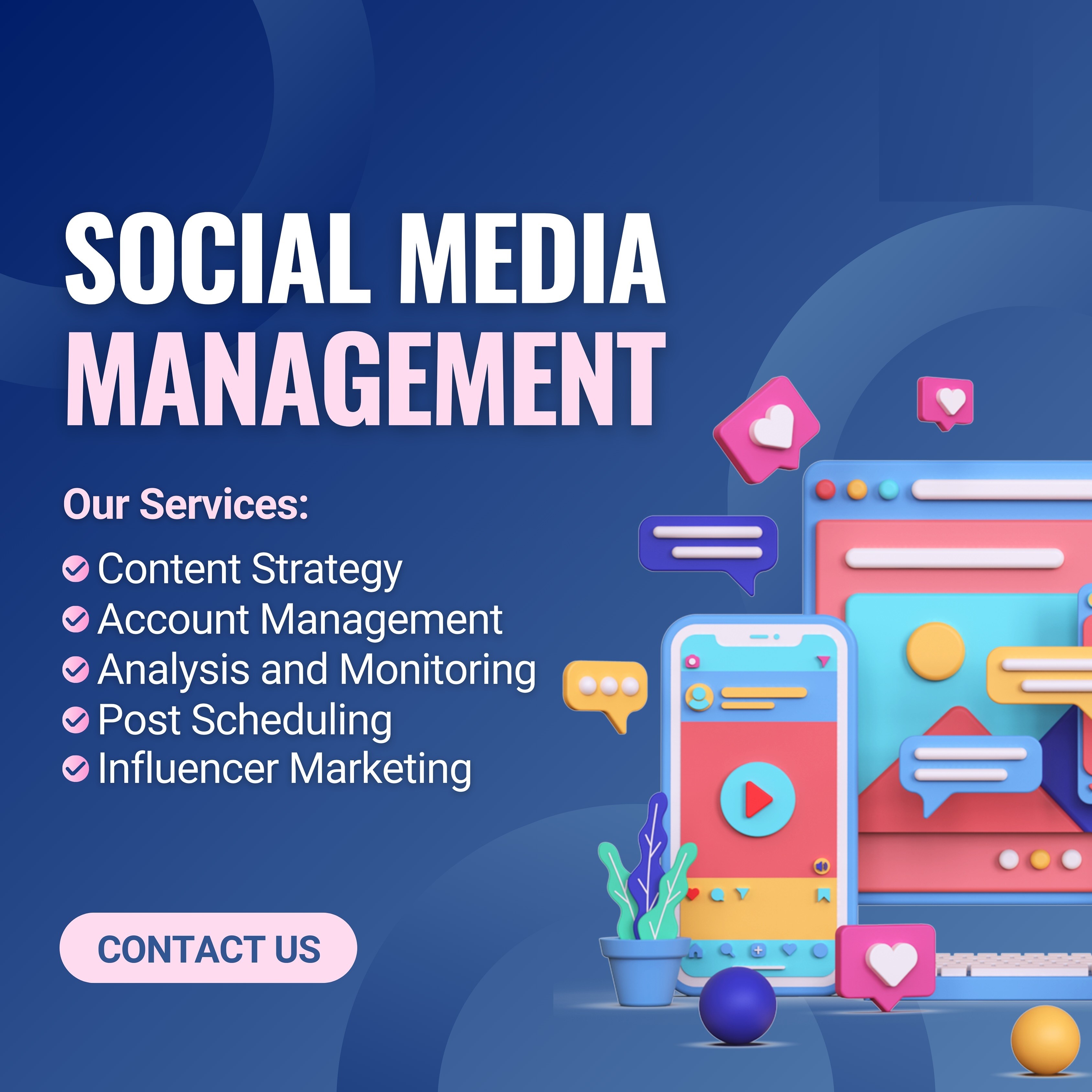 Best Social Media Design Service | Top Social Media Post Design in Bangkok