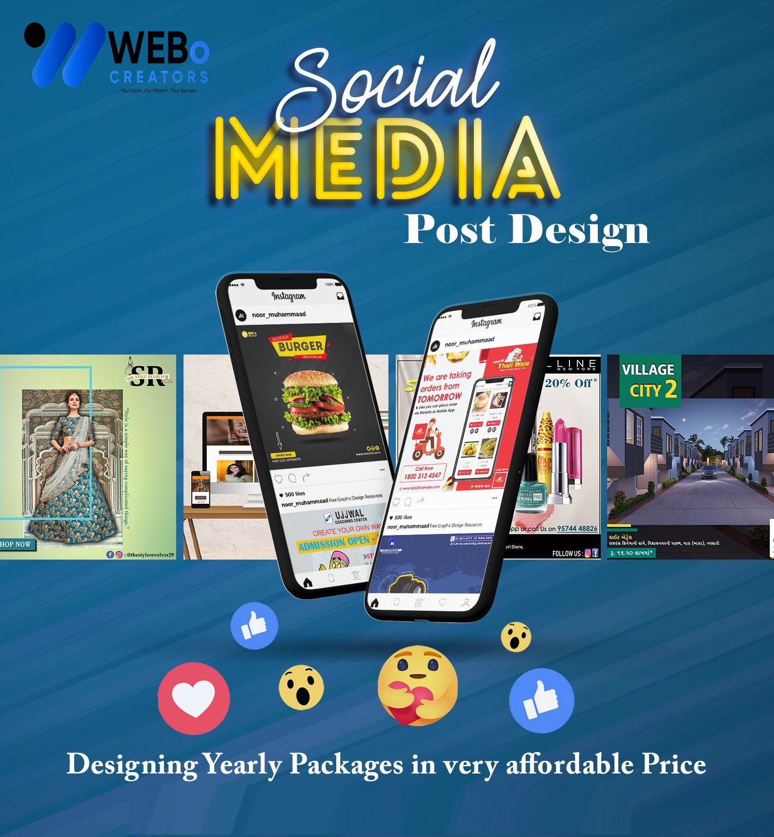 Social Media Content Calendar Services Bangkok 2026 Instagram Facebook LinkedIn posting automation